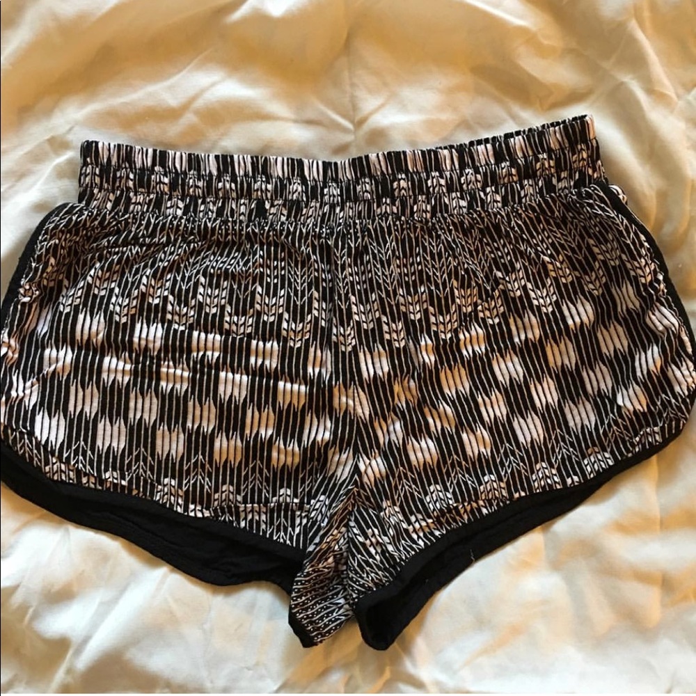 F21 tribal shorts